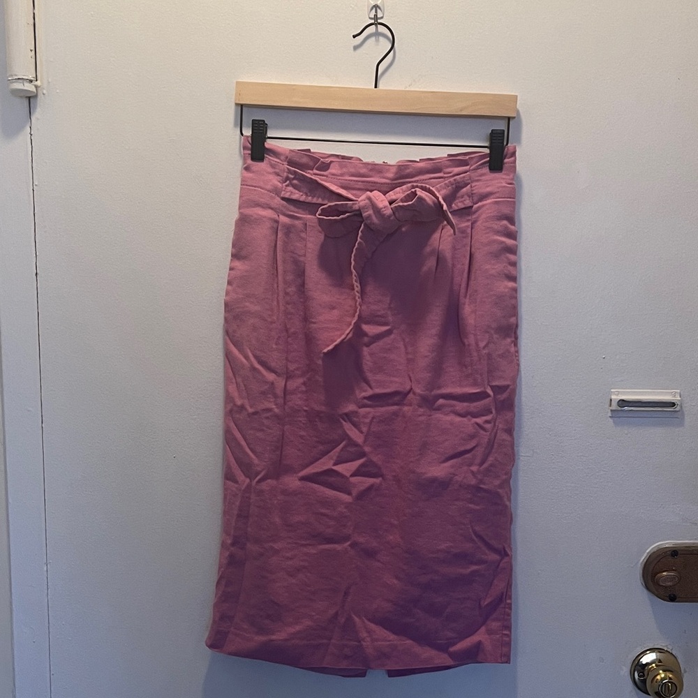 Ann Taylor Pink Pencil Skirt